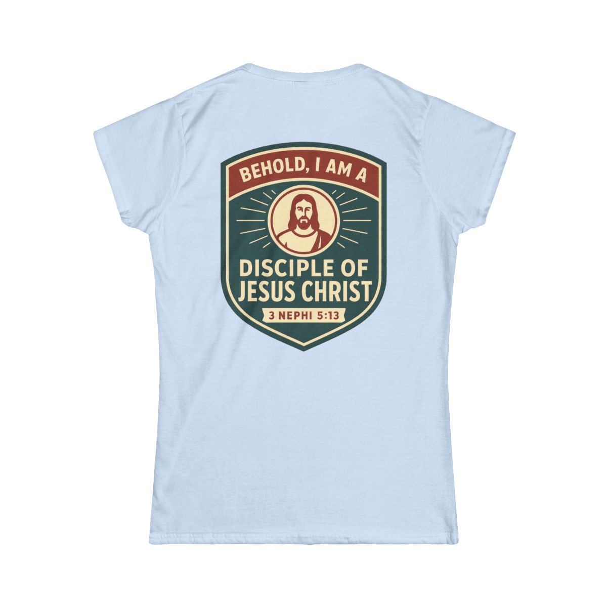Color: Light Blue | Disciple of Christ Women's Tee