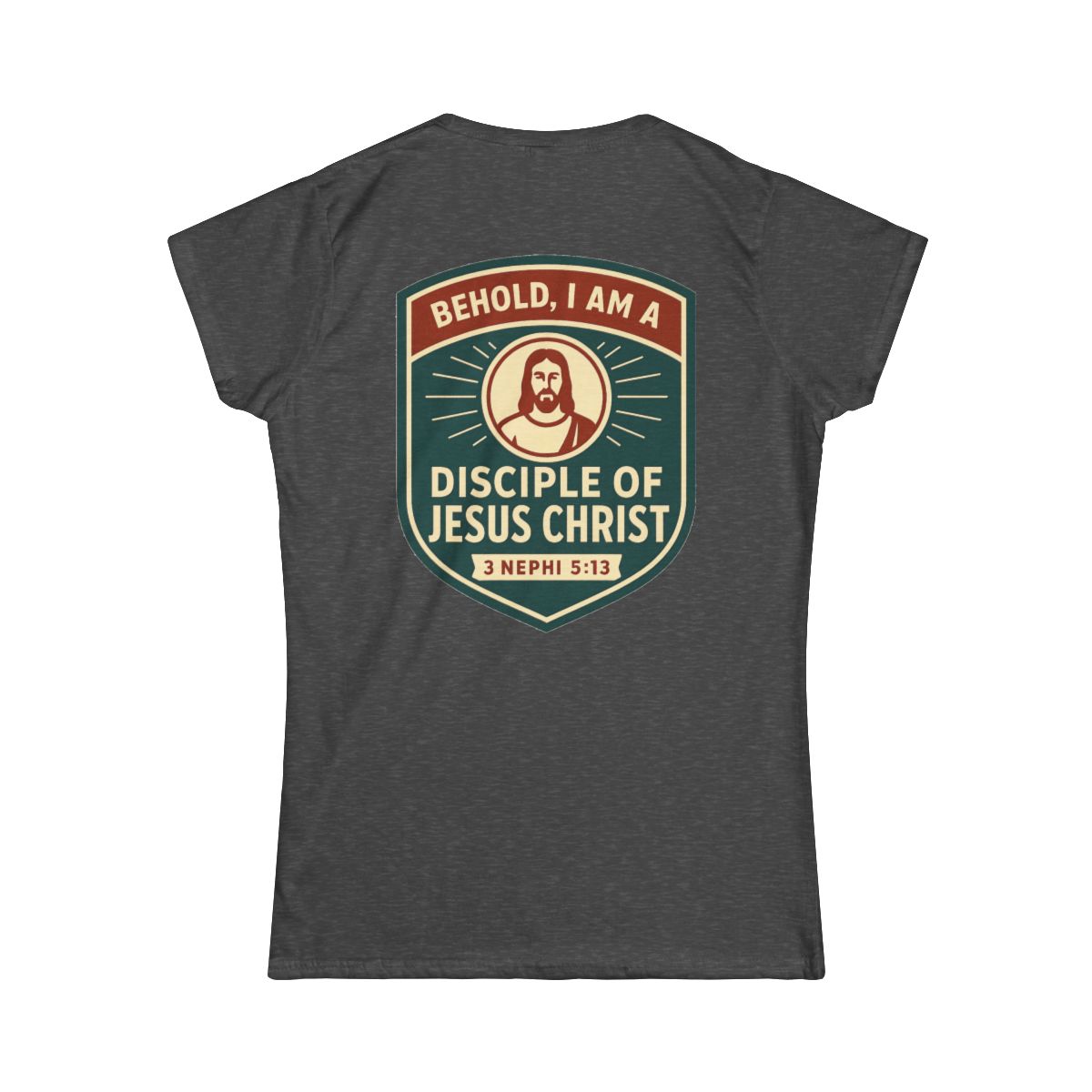Color: Dark Heather | Disciple of Christ Women's Tee