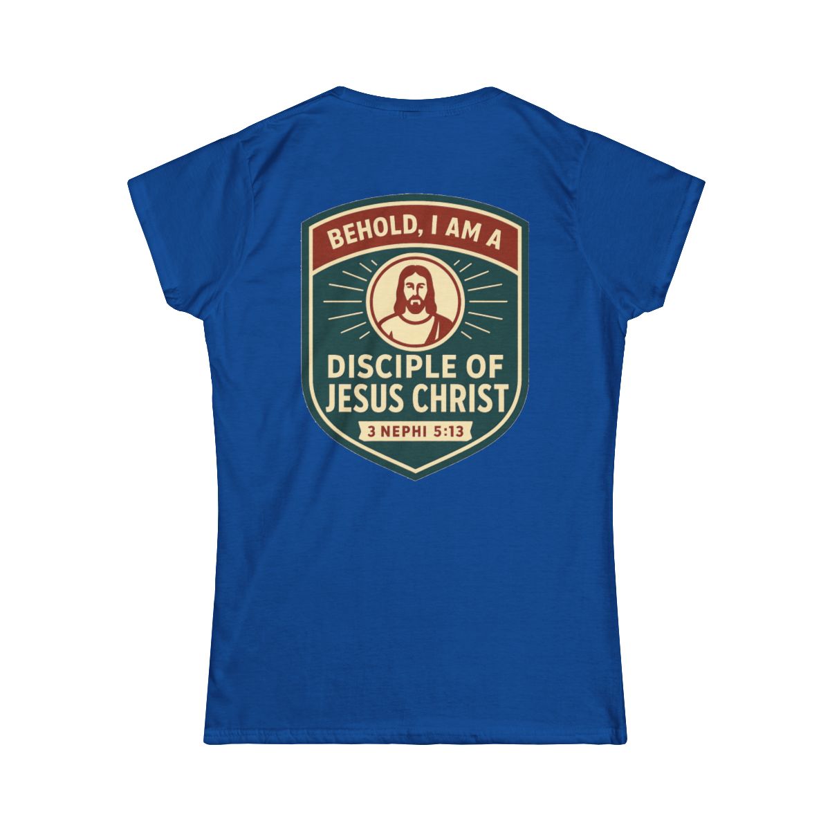 Color: Royal | Disciple of Christ Women's Tee