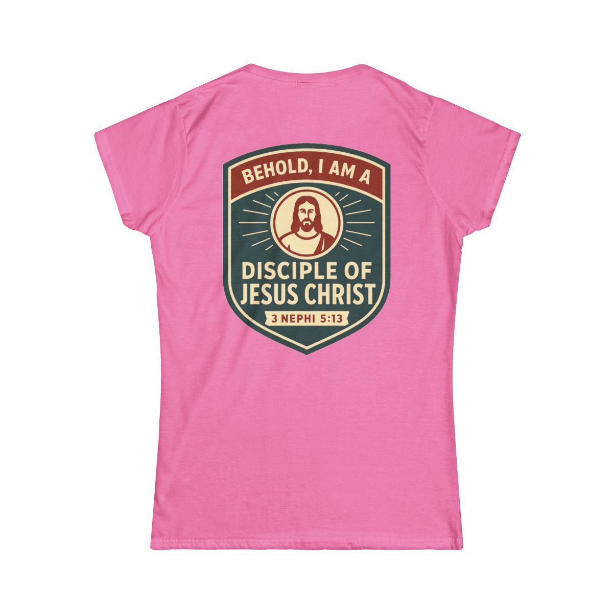 Color: Azalea | Disciple of Christ Women's Tee