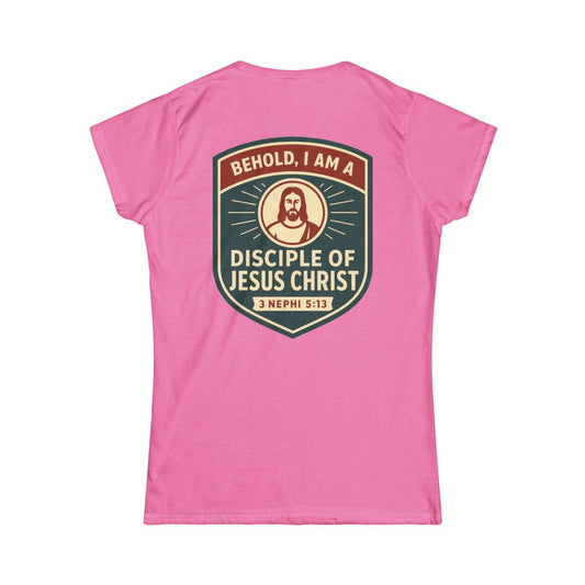 Color: Azalea | Disciple of Christ Women's Tee