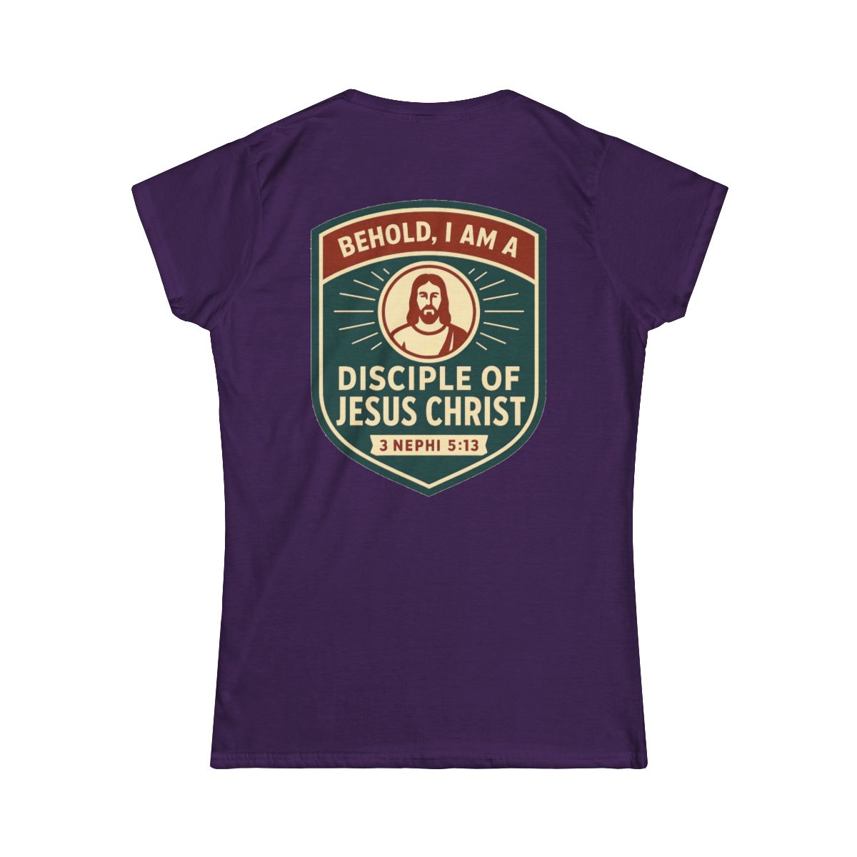Color: Purple | Disciple of Christ Women's Tee