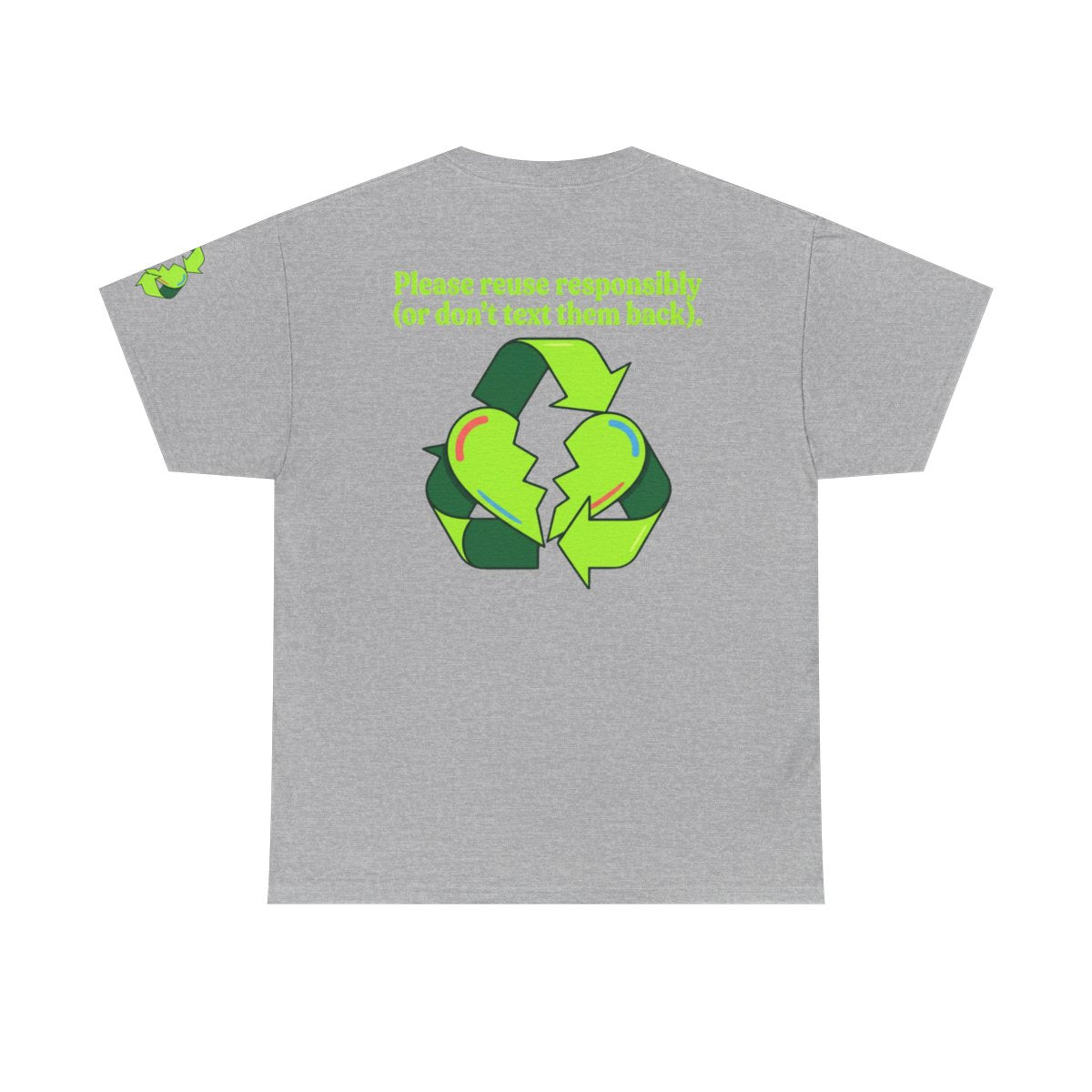 Color: Sport Grey | Don't Text Them Back Premium Graphic Tee
