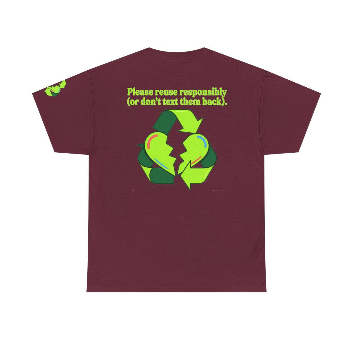 Color: Maroon | Don't Text Them Back Premium Graphic Tee