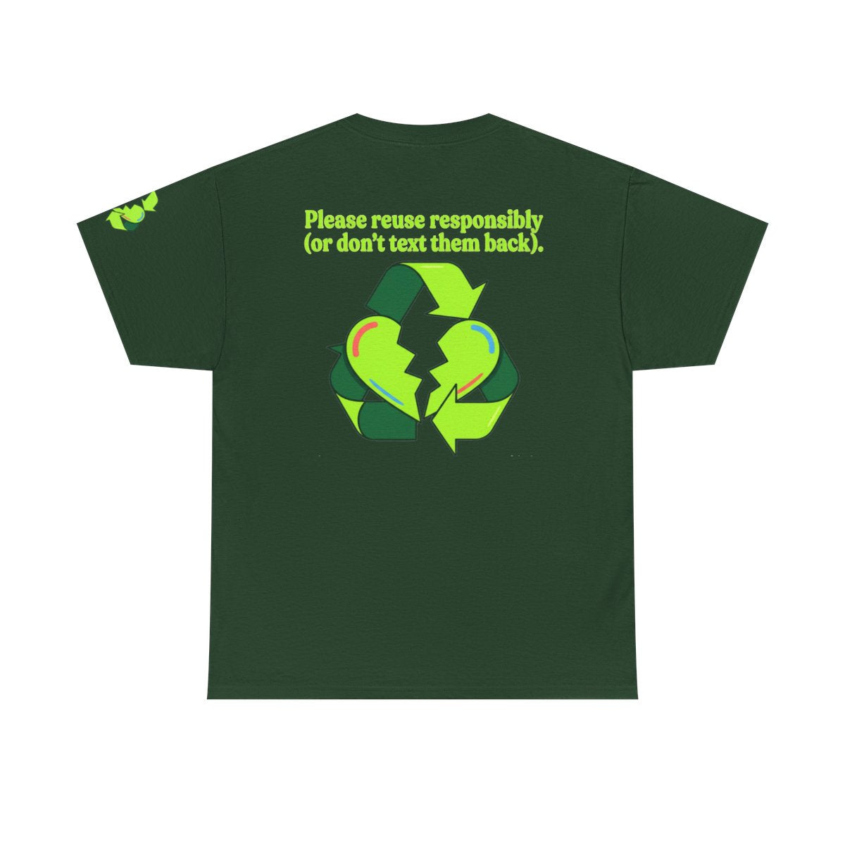 Color: Forest Green | Don't Text Them Back Premium Graphic Tee