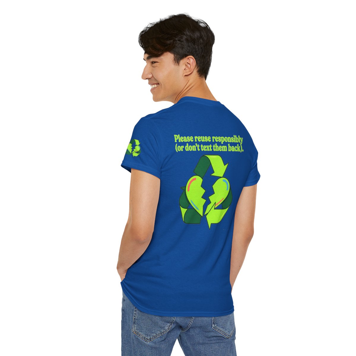 Color: Royal | Don't Text Them Back Premium Graphic Tee