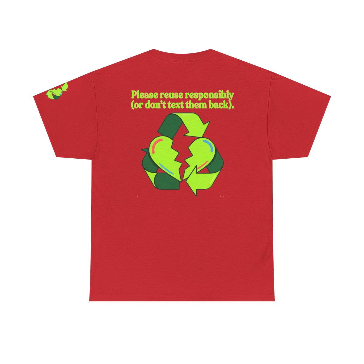 Color: Red | Don't Text Them Back Premium Graphic Tee