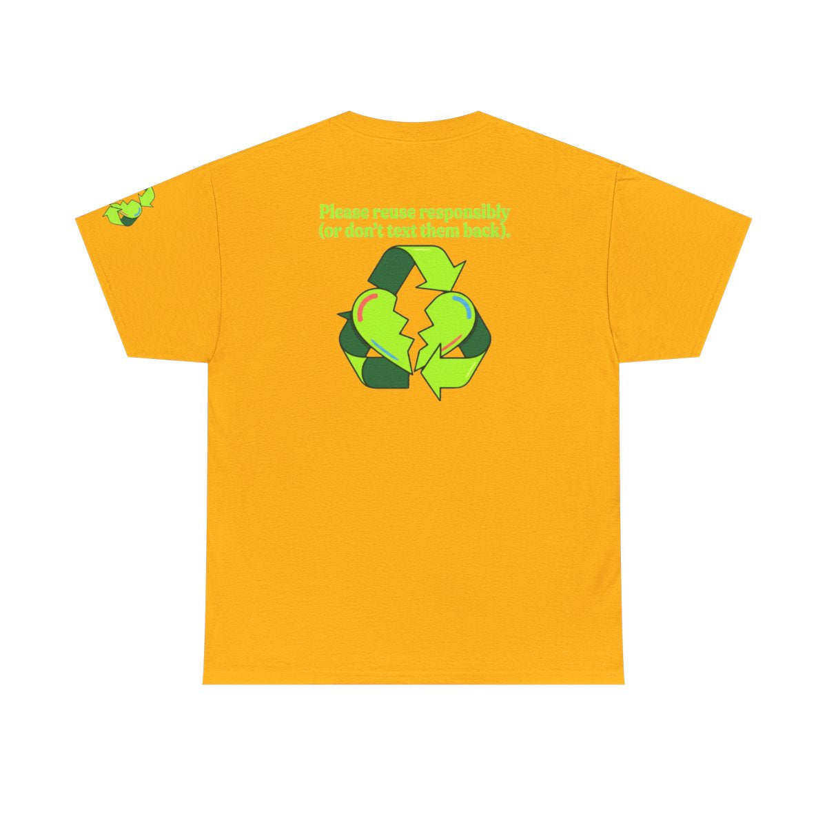 Color: Gold | Don't Text Them Back Premium Graphic Tee