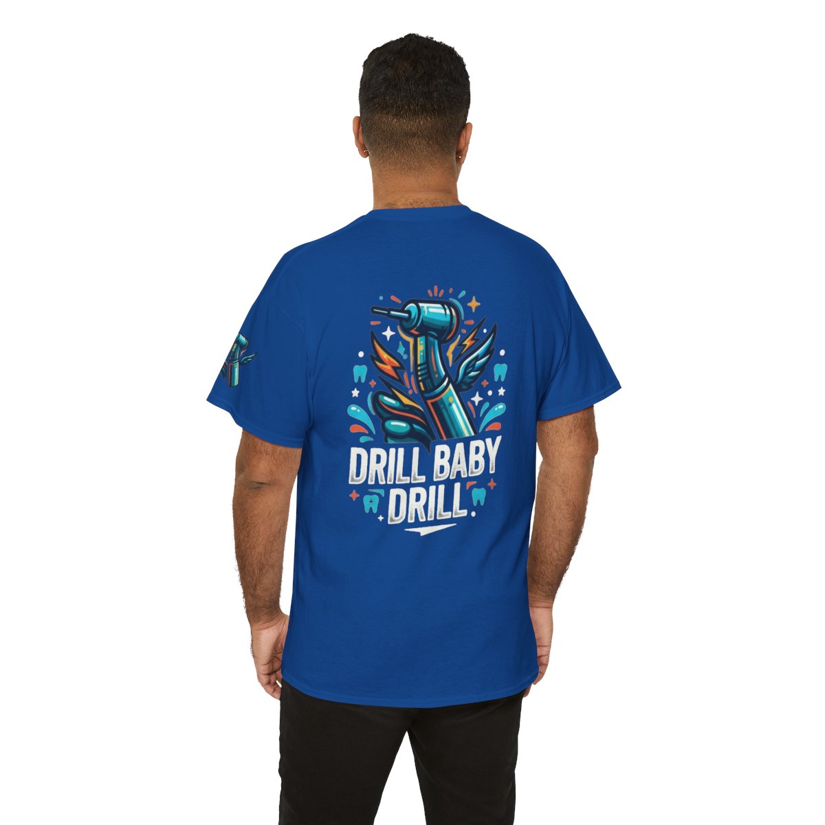 Color: Royal | Drill Baby Drill Premium Graphic Tee