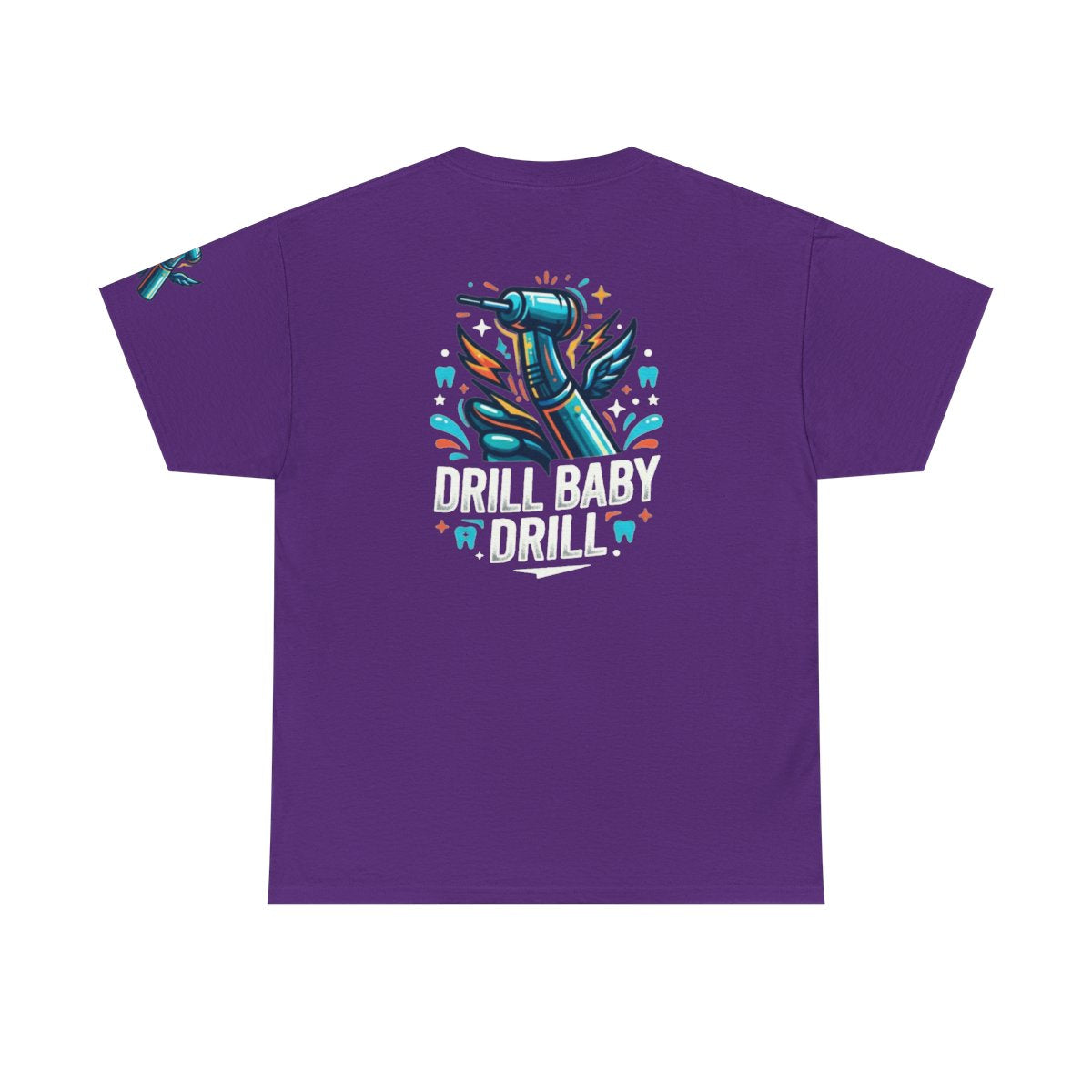 Color: Purple | Drill Baby Drill Premium Graphic Tee