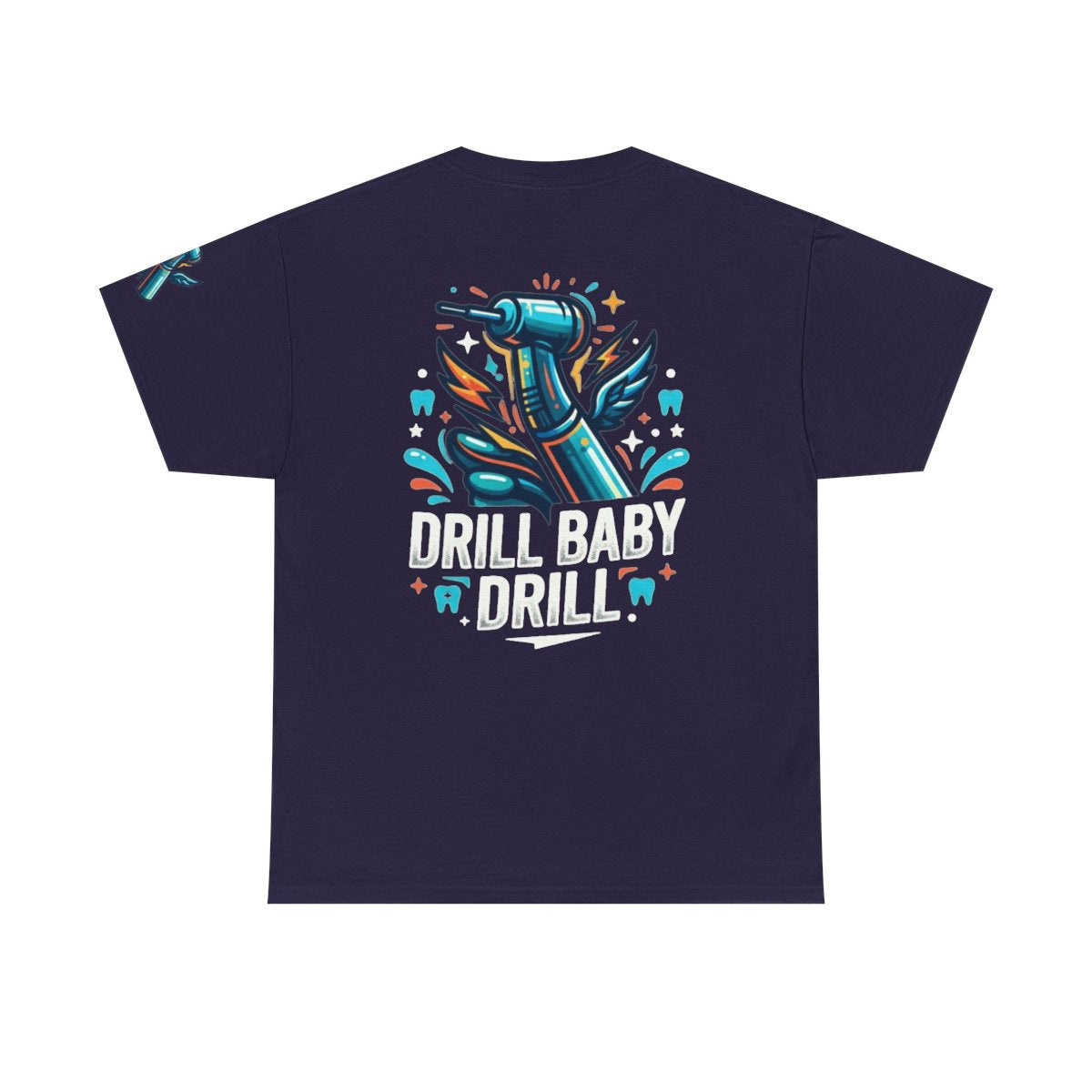 Color: Blackberry | Drill Baby Drill Premium Graphic Tee