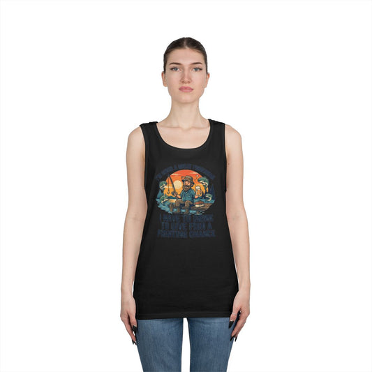 Color: Black | Drink to Give Fish a Fighting Chance Tank Top