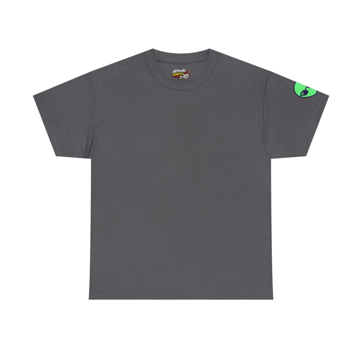 Color: Charcoal | Drunk Alien Premium Graphic Tee