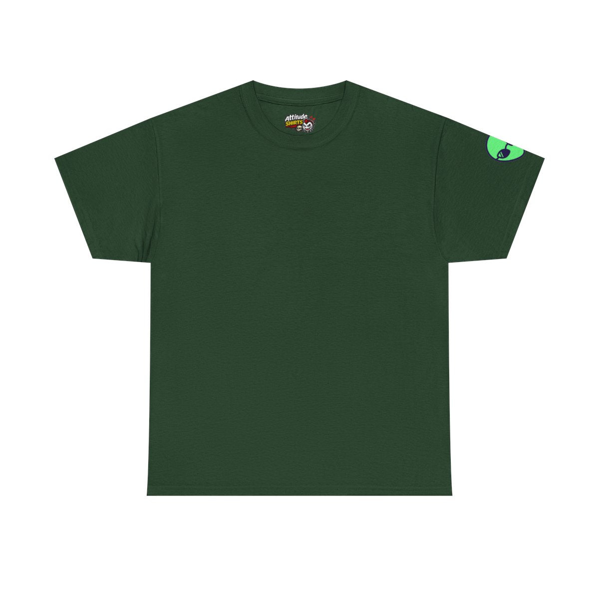 Color: Forest Green | Drunk Alien Premium Graphic Tee