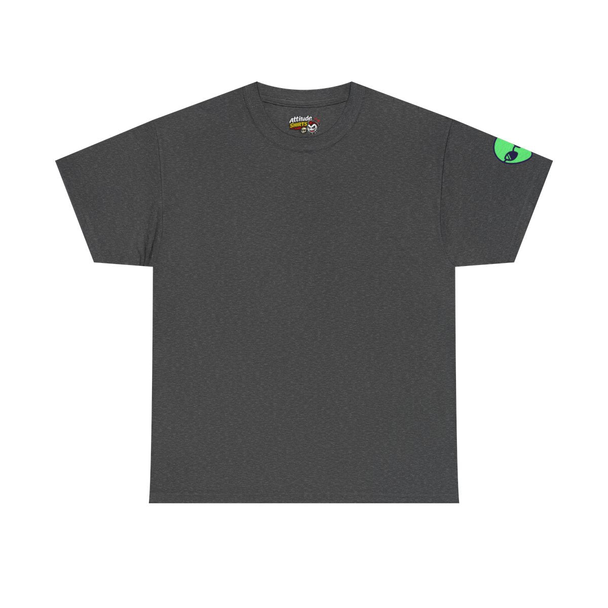 Color: Dark Heather | Drunk Alien Premium Graphic Tee