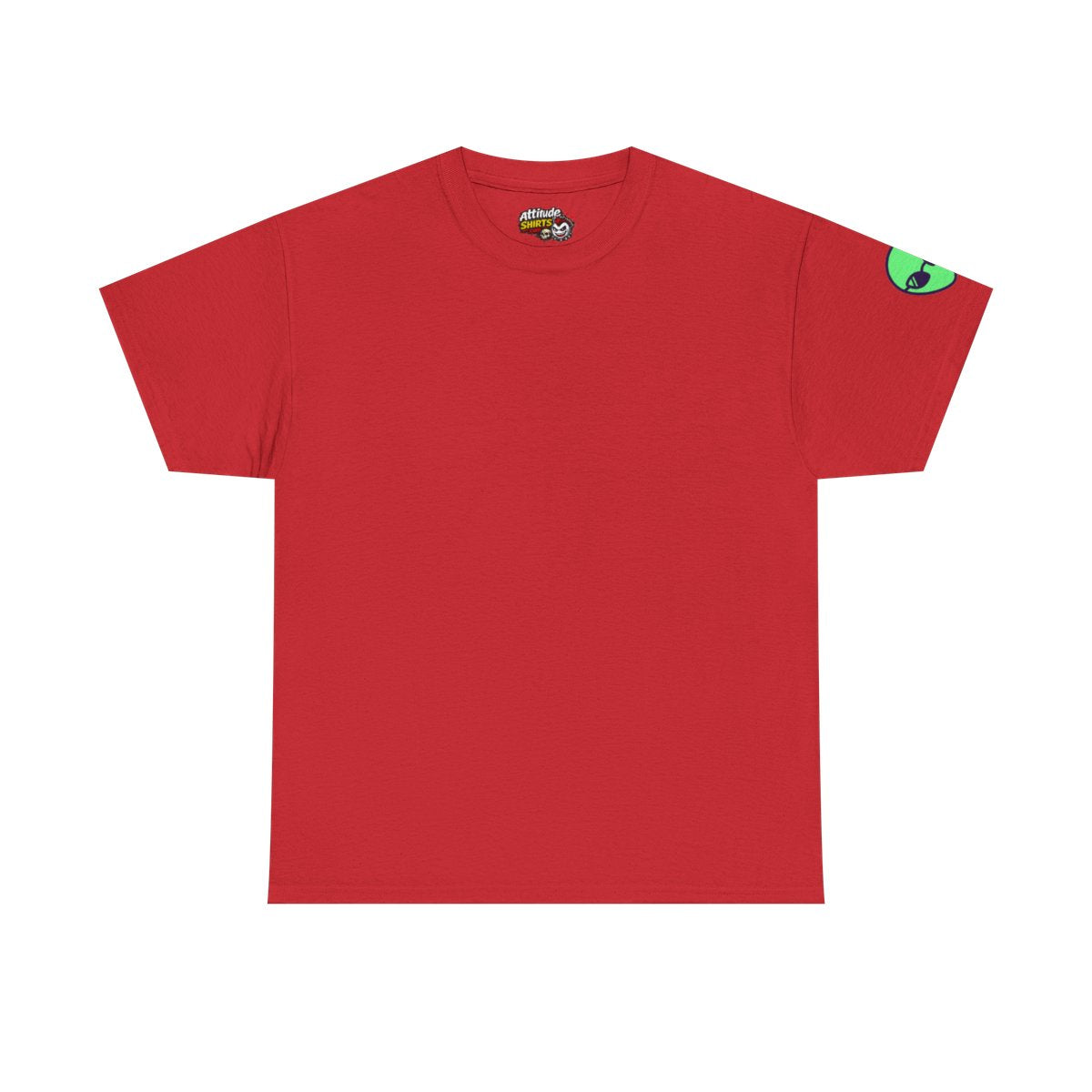 Color: Red | Drunk Alien Premium Graphic Tee