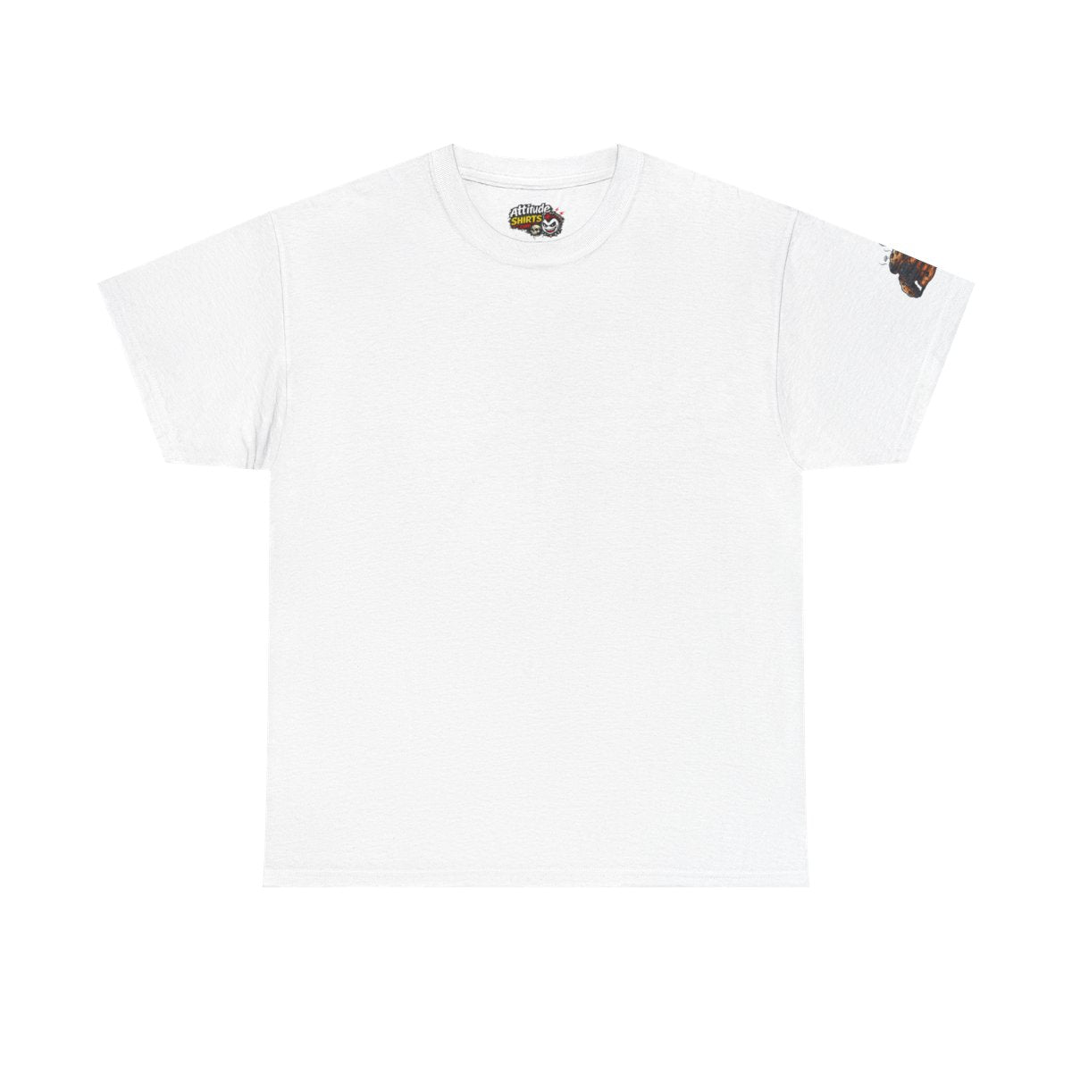 Color: White | Eat Drink And Be Grumpy Premium Graphic Tee