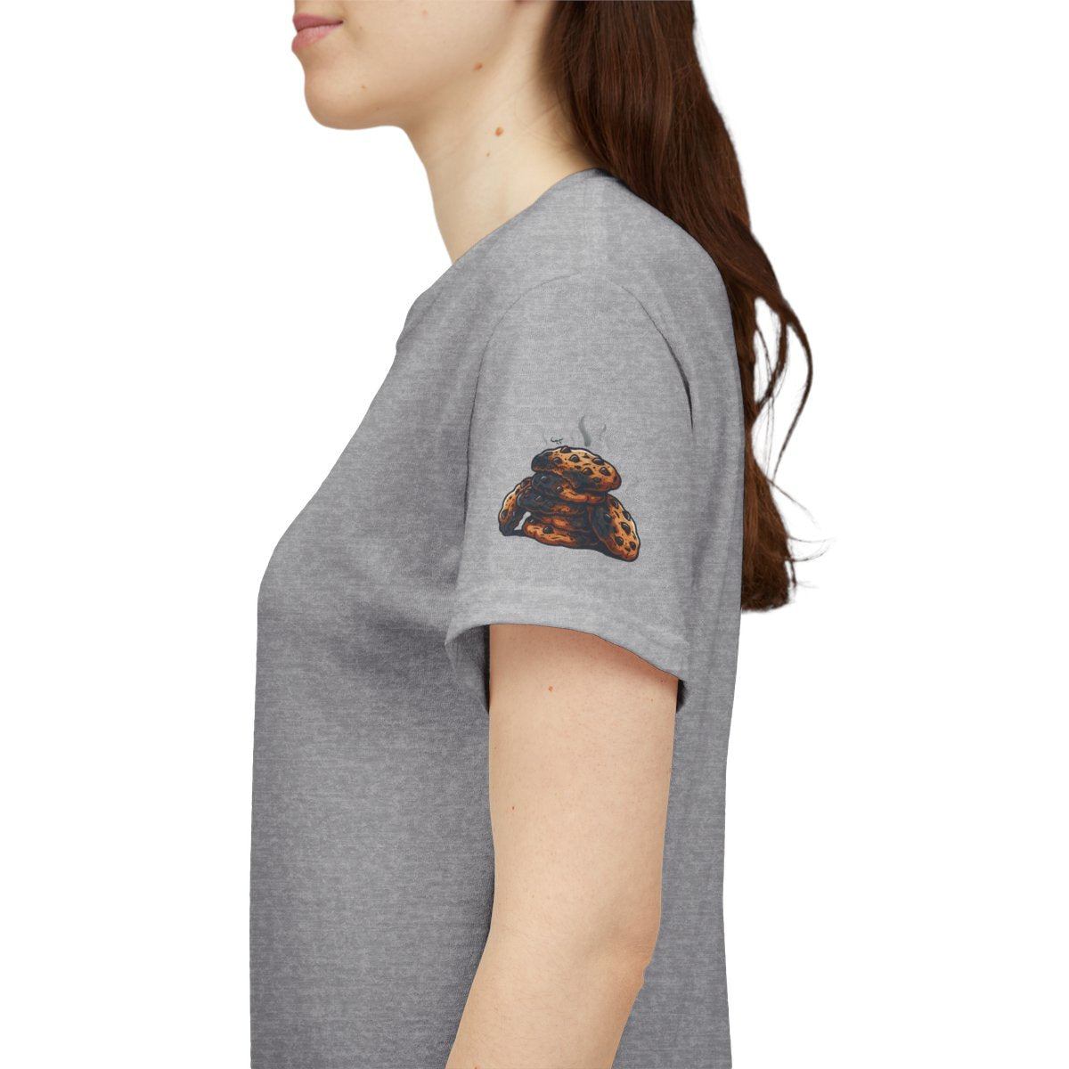 Color: Sport Grey | Eat Drink And Be Grumpy Premium Graphic Tee
