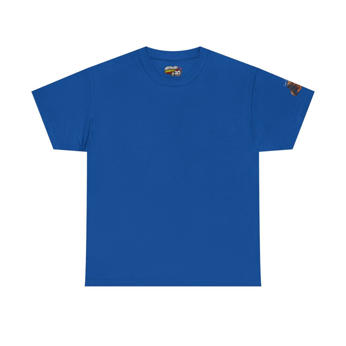 Color: Royal | Eat Drink And Be Grumpy Premium Graphic Tee