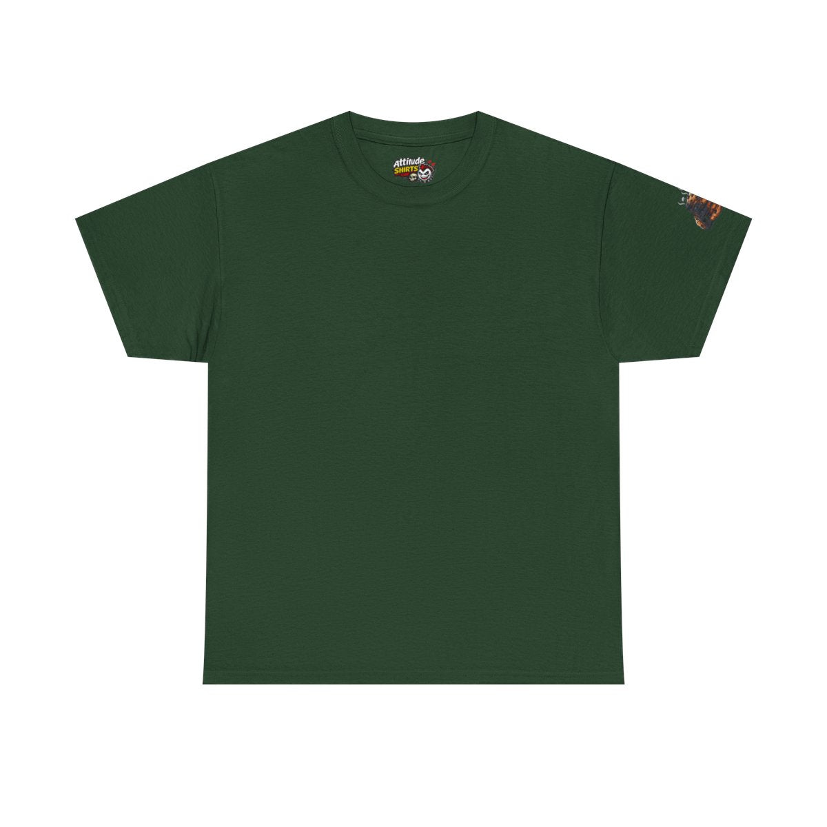 Color: Forest Green | Eat Drink And Be Grumpy Premium Graphic Tee