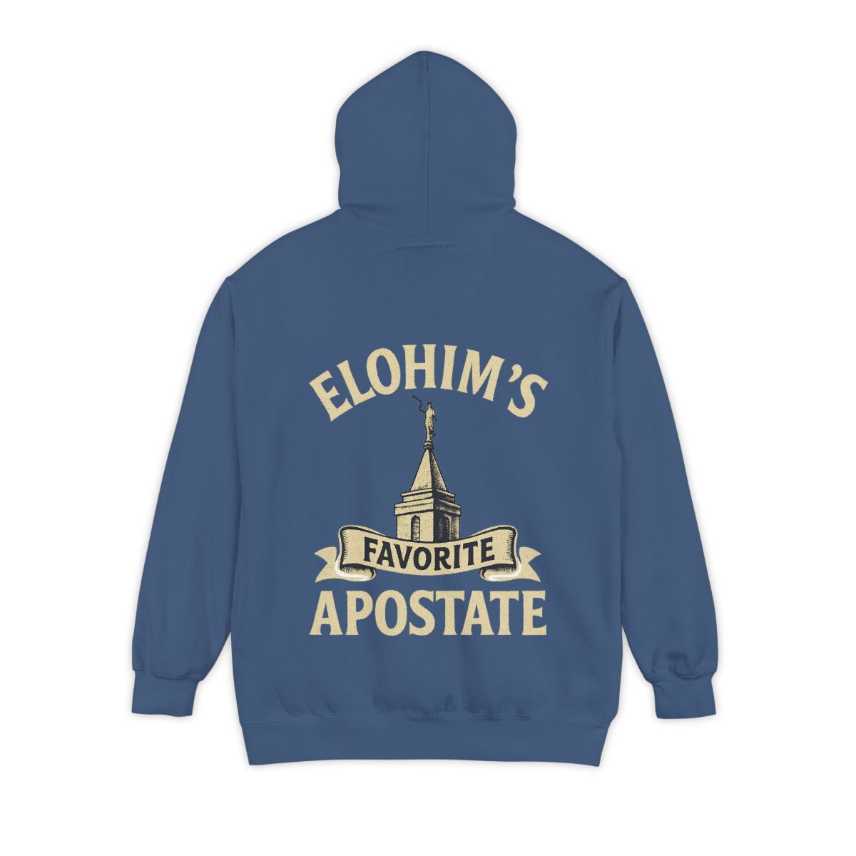 Color: True Navy | Elohim Favorite Apostate Garment-Dyed Hoodie