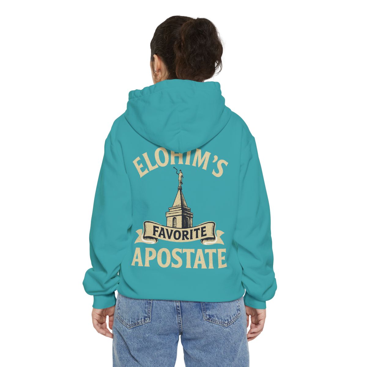 Color: Seafoam | Elohim Favorite Apostate Garment-Dyed Hoodie