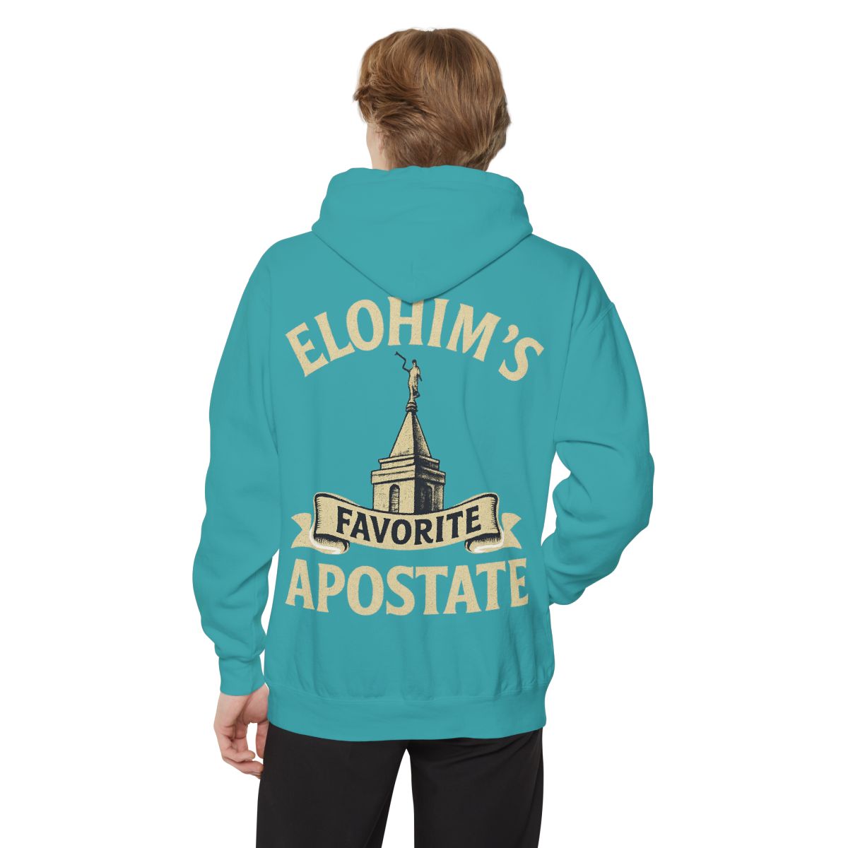 Color: Seafoam | Elohim Favorite Apostate Garment-Dyed Hoodie