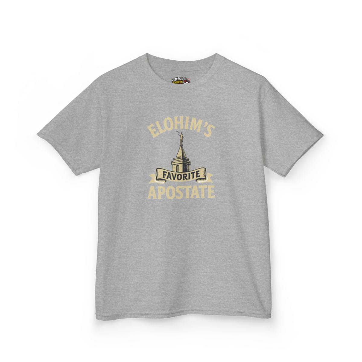 Color: Sport Grey | Elohim Favorite Apostate Kids Tee