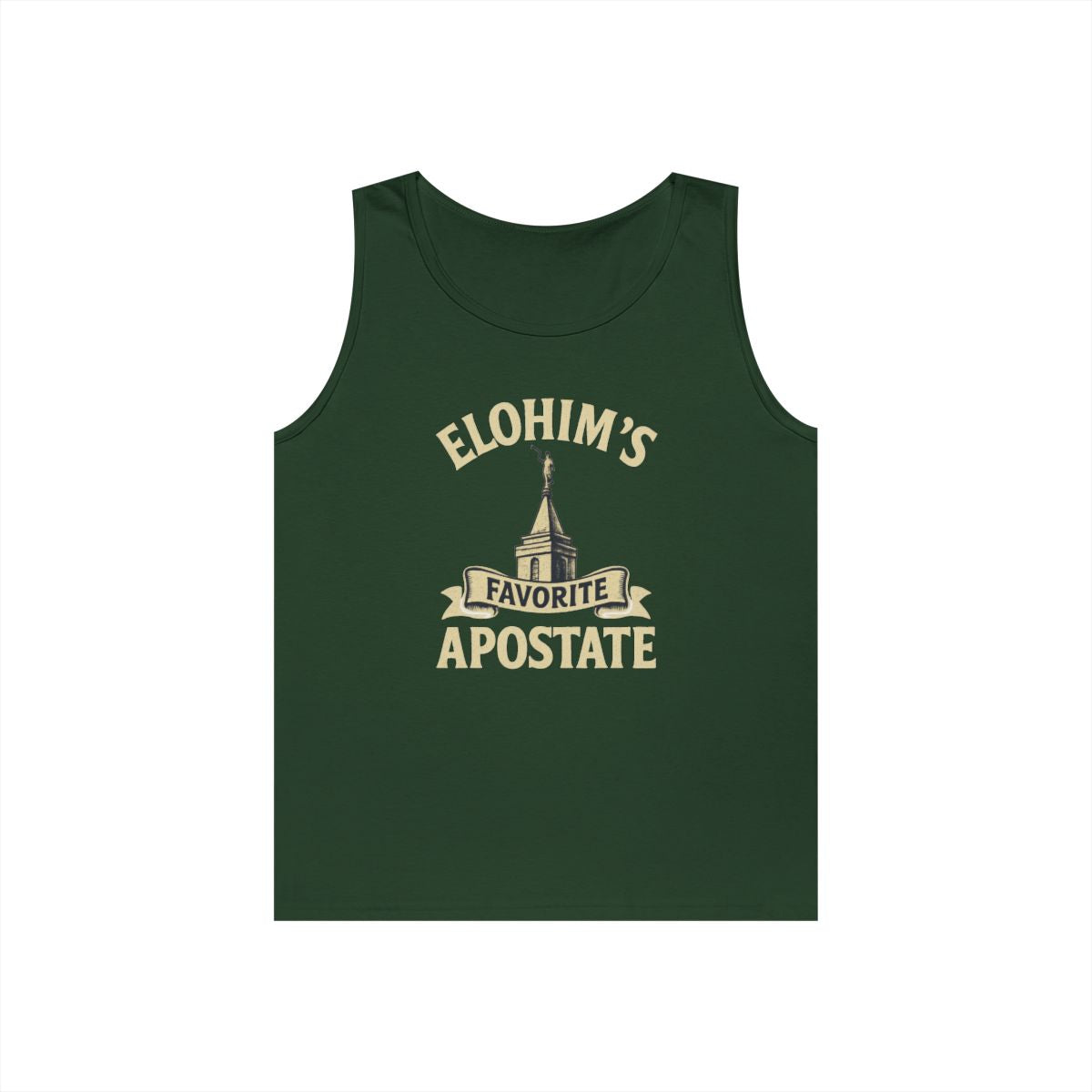 Color: Forest Green | Elohim Favorite Apostate Tank Top