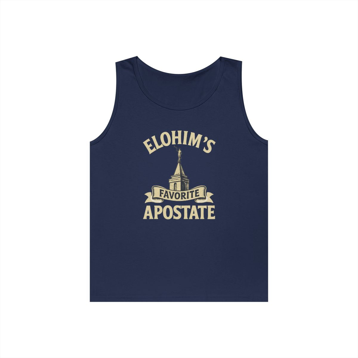 Color: Navy | Elohim Favorite Apostate Tank Top