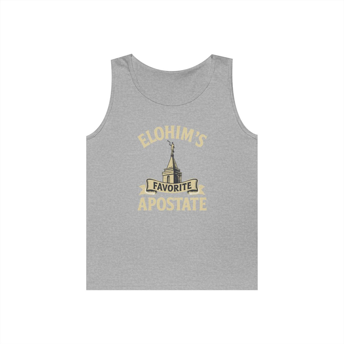 Color: Sport Grey | Elohim Favorite Apostate Tank Top