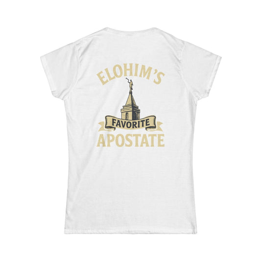 Color: White | Elohim Favorite Apostate Women's Tee