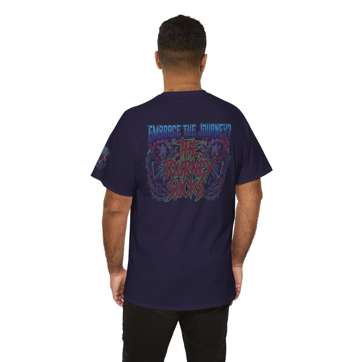 Color: Blackberry | Embrace the Journey - The Journey Sucks Premium Graphic Tee