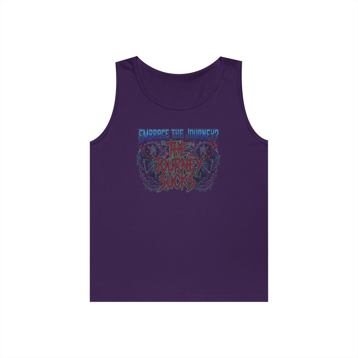 Color: Purple | Embrace the Journey - The Journey Sucks Tank Top