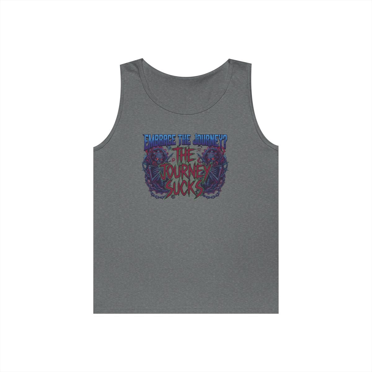Color: Graphite Heather | Embrace the Journey - The Journey Sucks Tank Top