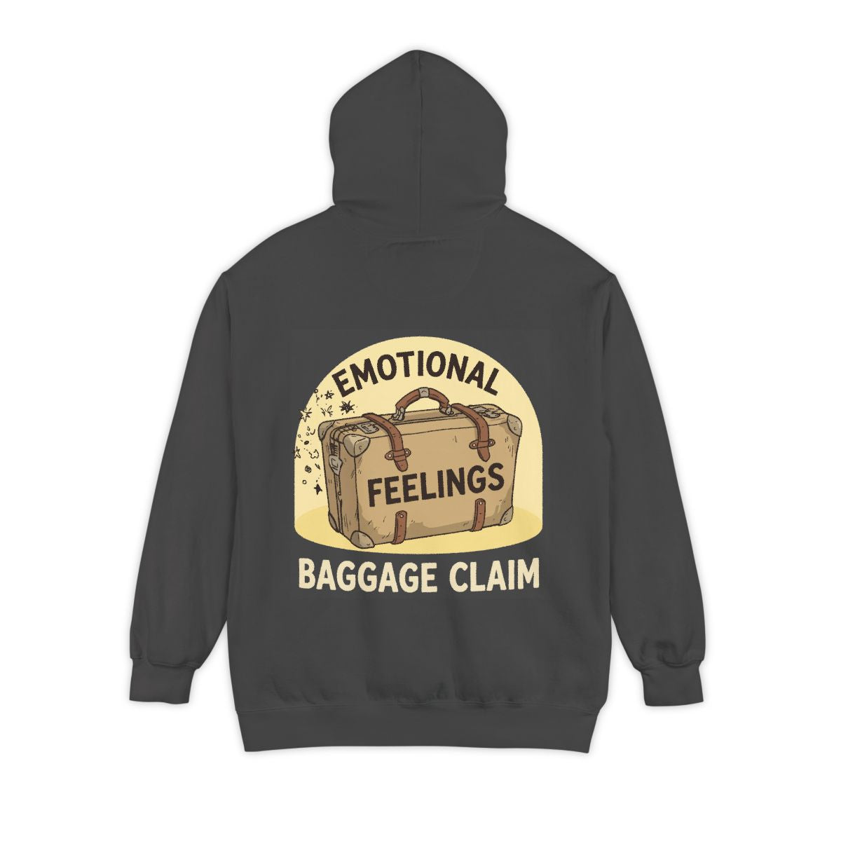 Color: Pepper | Emotional Baggage Claim Garment-Dyed Hoodie