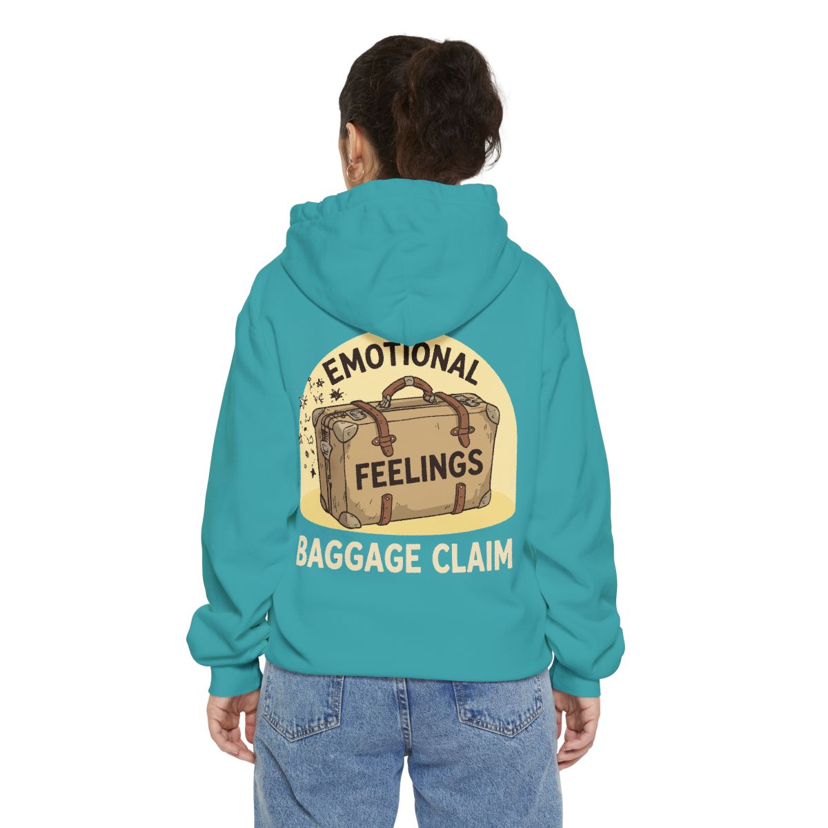 Color: Seafoam | Emotional Baggage Claim Garment-Dyed Hoodie