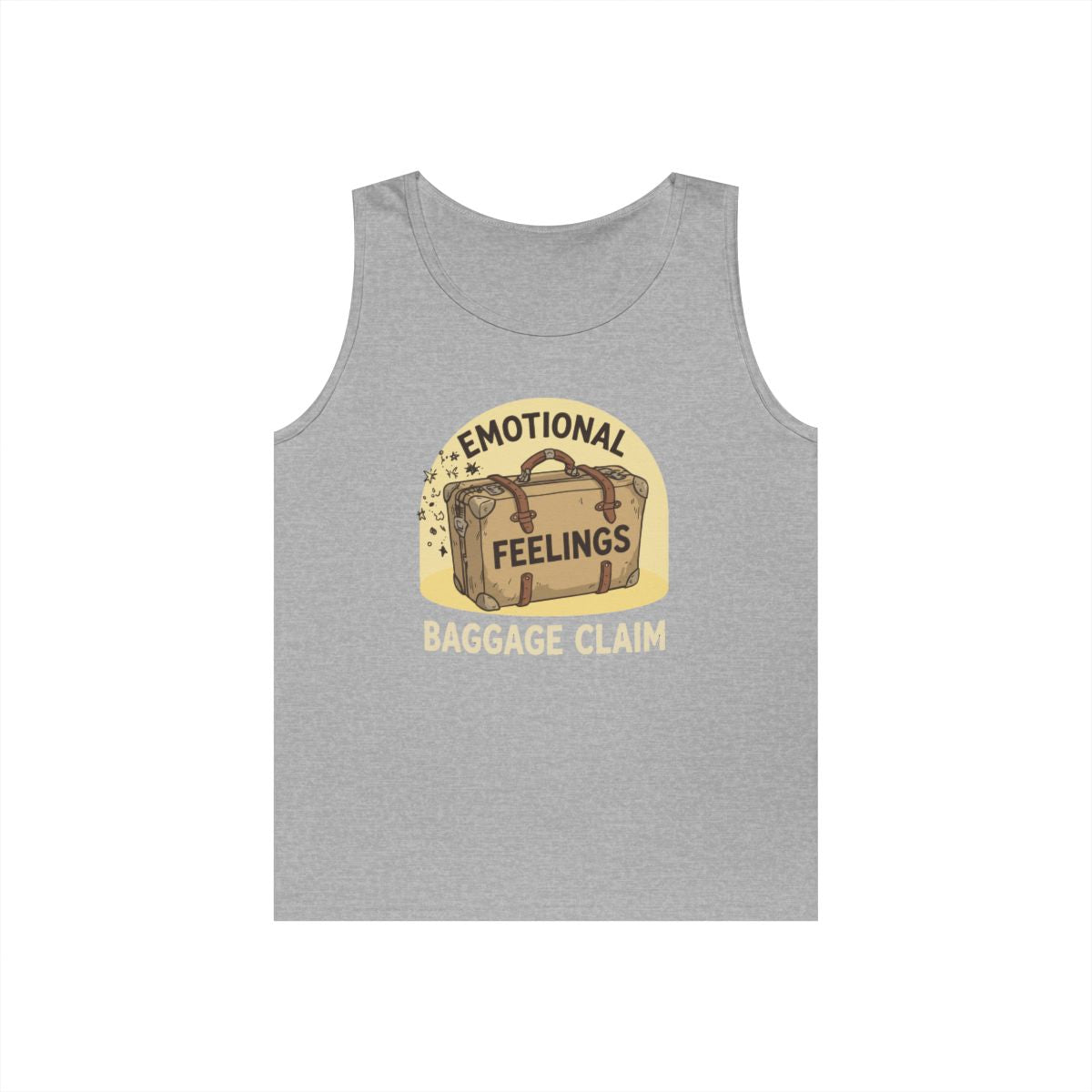 Color: Sport Grey | Emotional Baggage Claim Tank Top