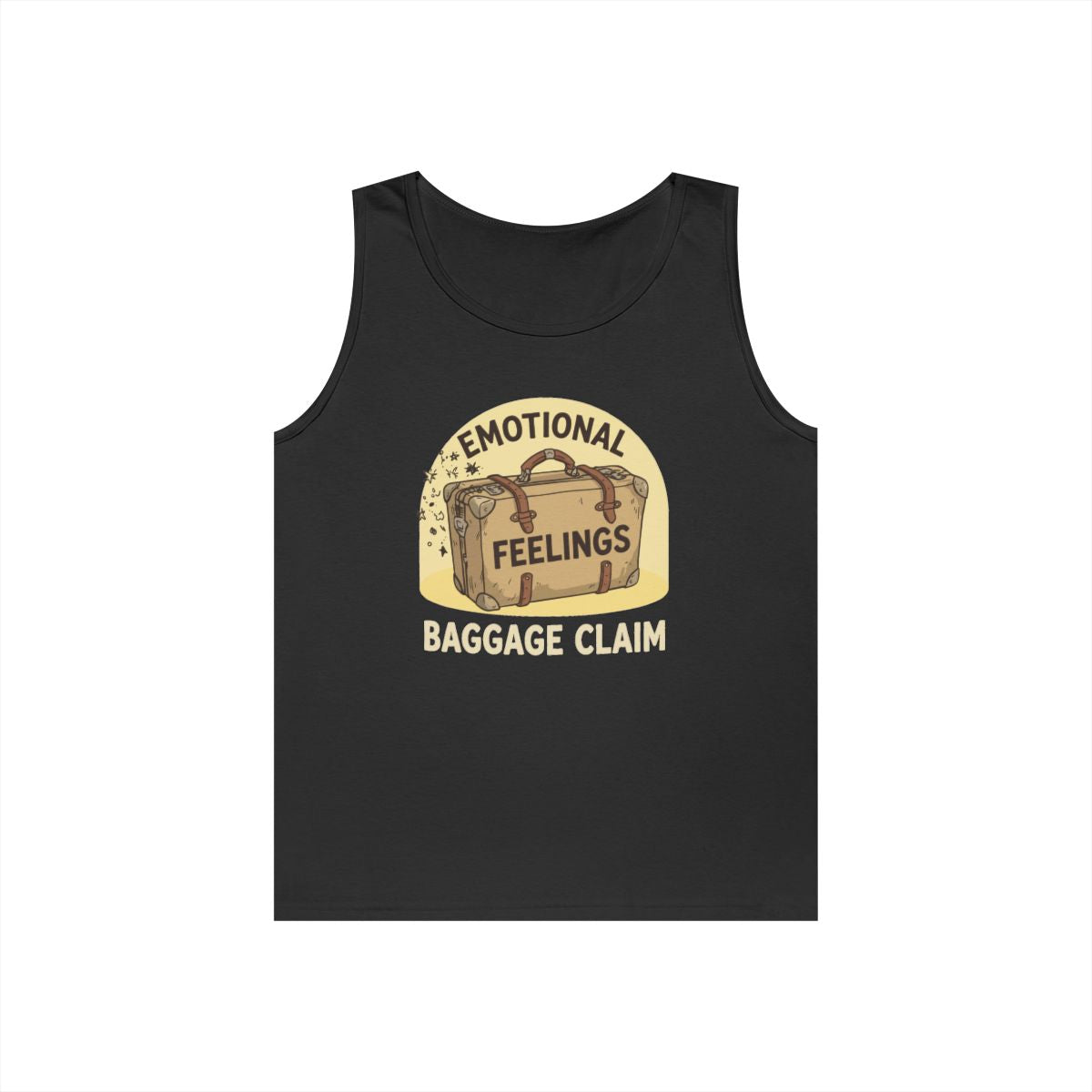 Color: Black | Emotional Baggage Claim Tank Top