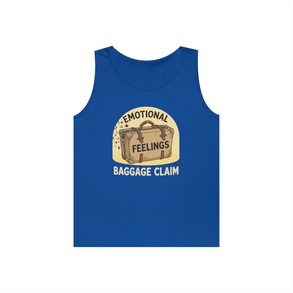 Color: Royal | Emotional Baggage Claim Tank Top