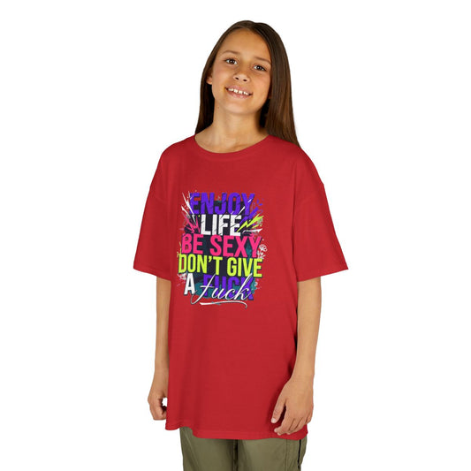 Color: Red | Enjoy Life Be Sexy Kids Tee