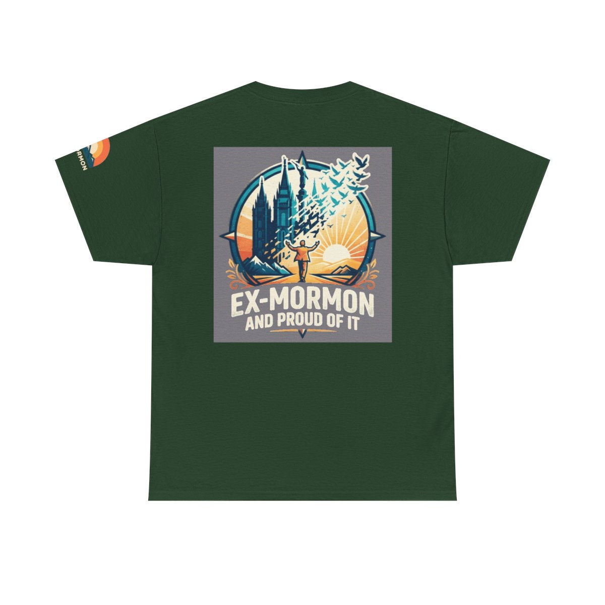 Color: Forest Green | Ex Mormon Premium Graphic Tee