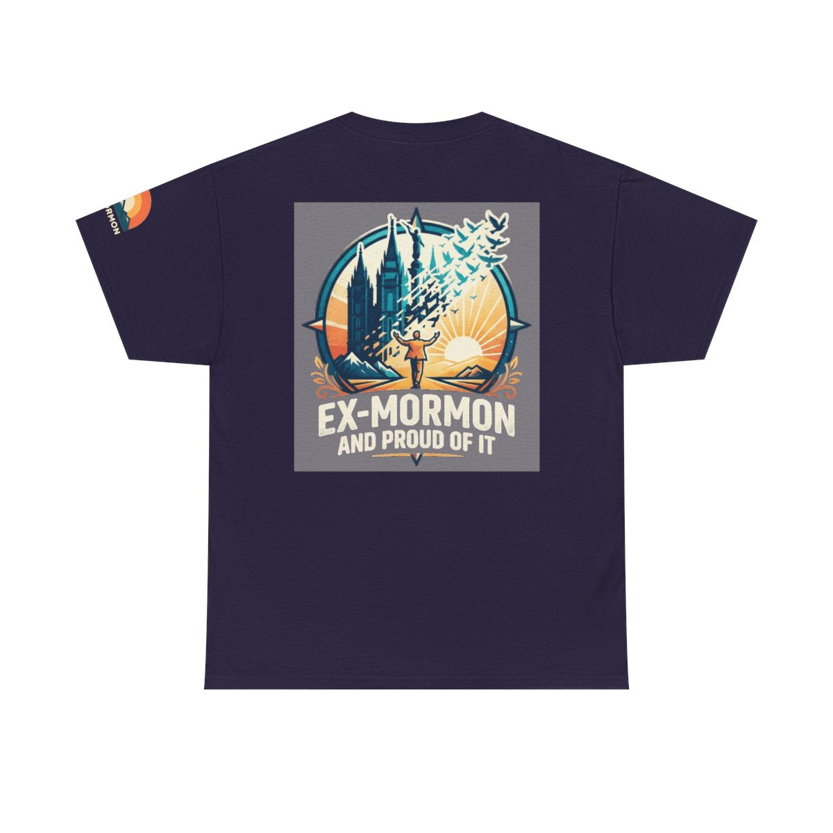 Color: Blackberry | Ex Mormon Premium Graphic Tee