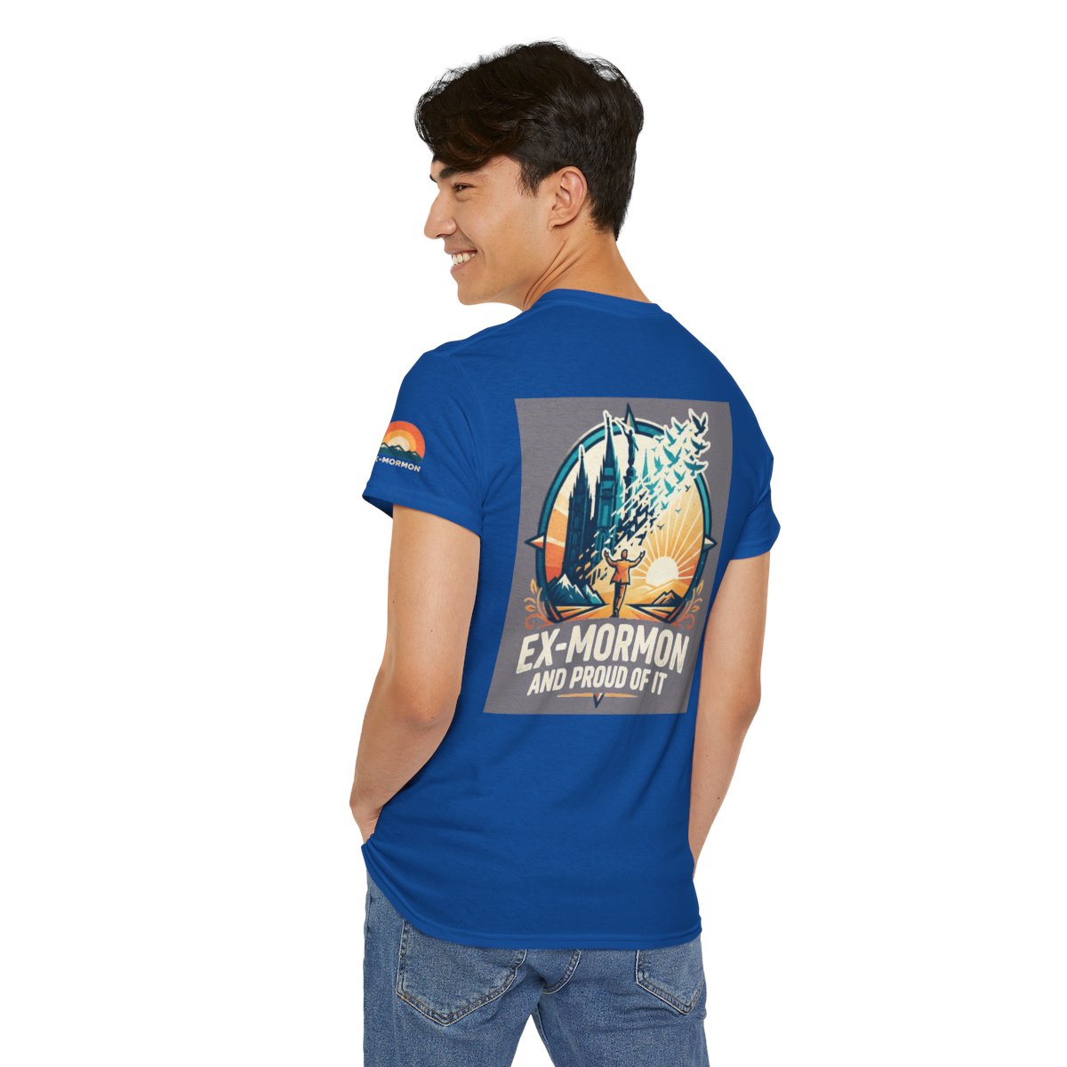Color: Royal | Ex Mormon Premium Graphic Tee