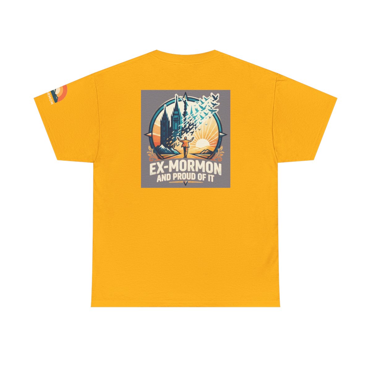 Color: Gold | Ex Mormon Premium Graphic Tee