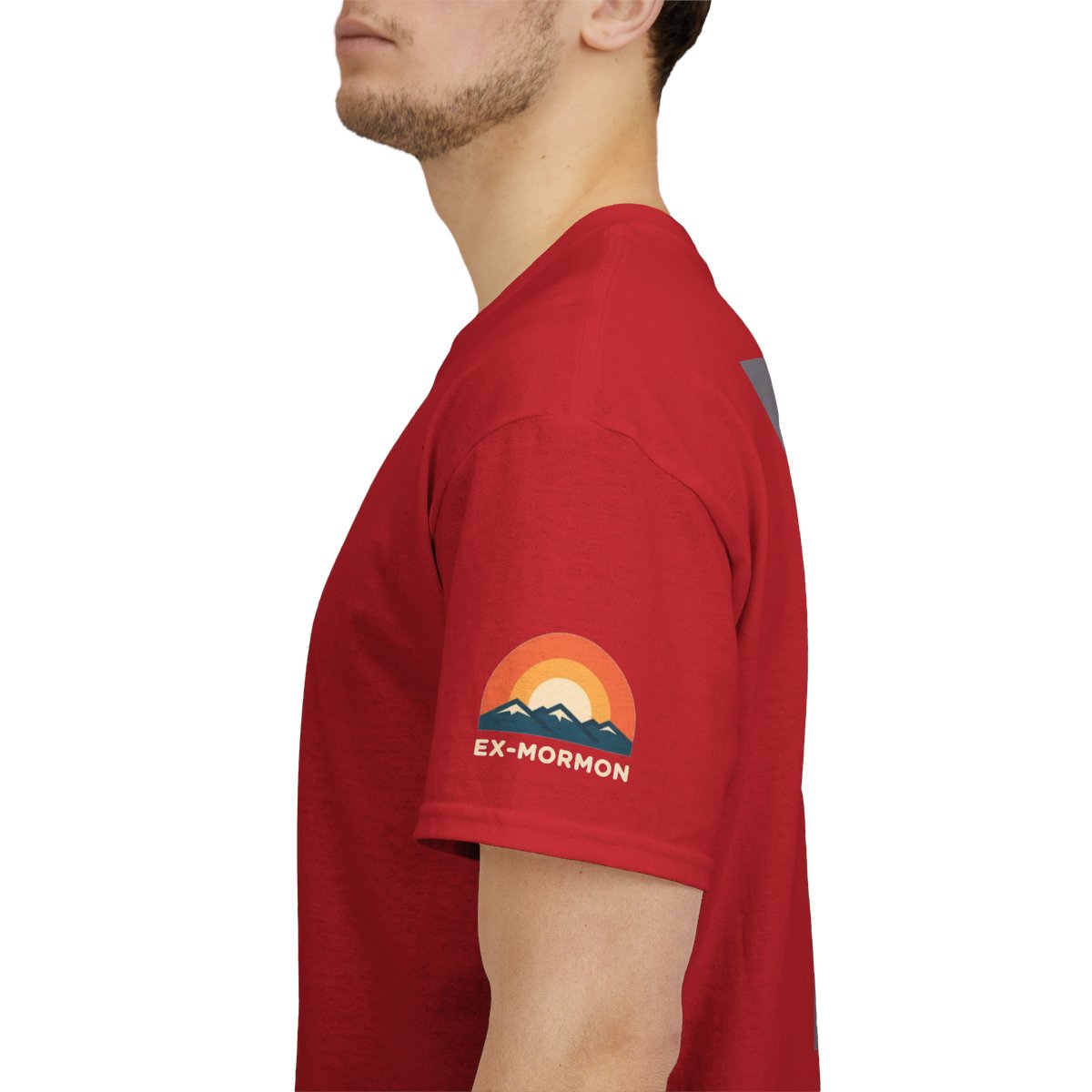 Color: Red | Ex Mormon Premium Graphic Tee