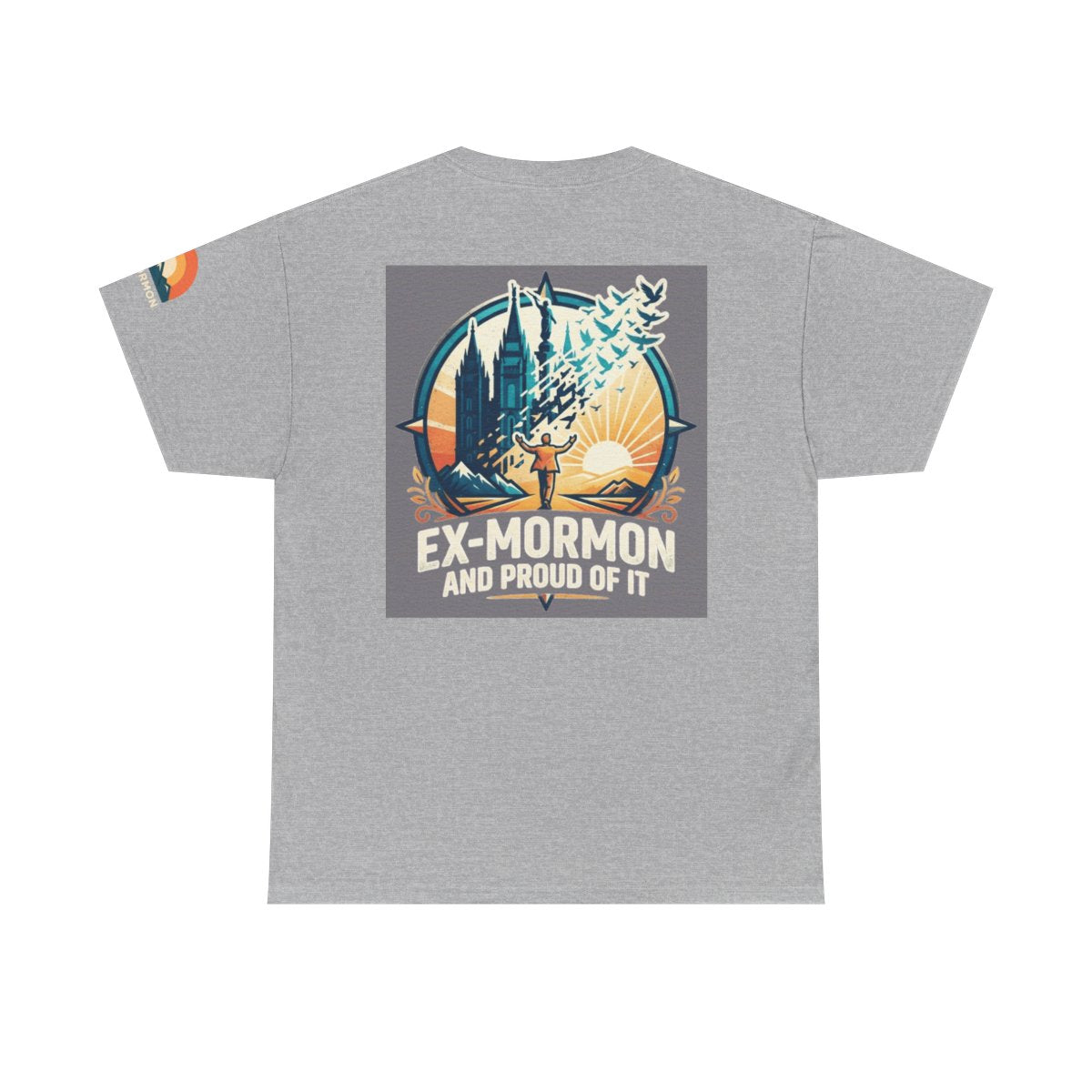Color: Sport Grey | Ex Mormon Premium Graphic Tee