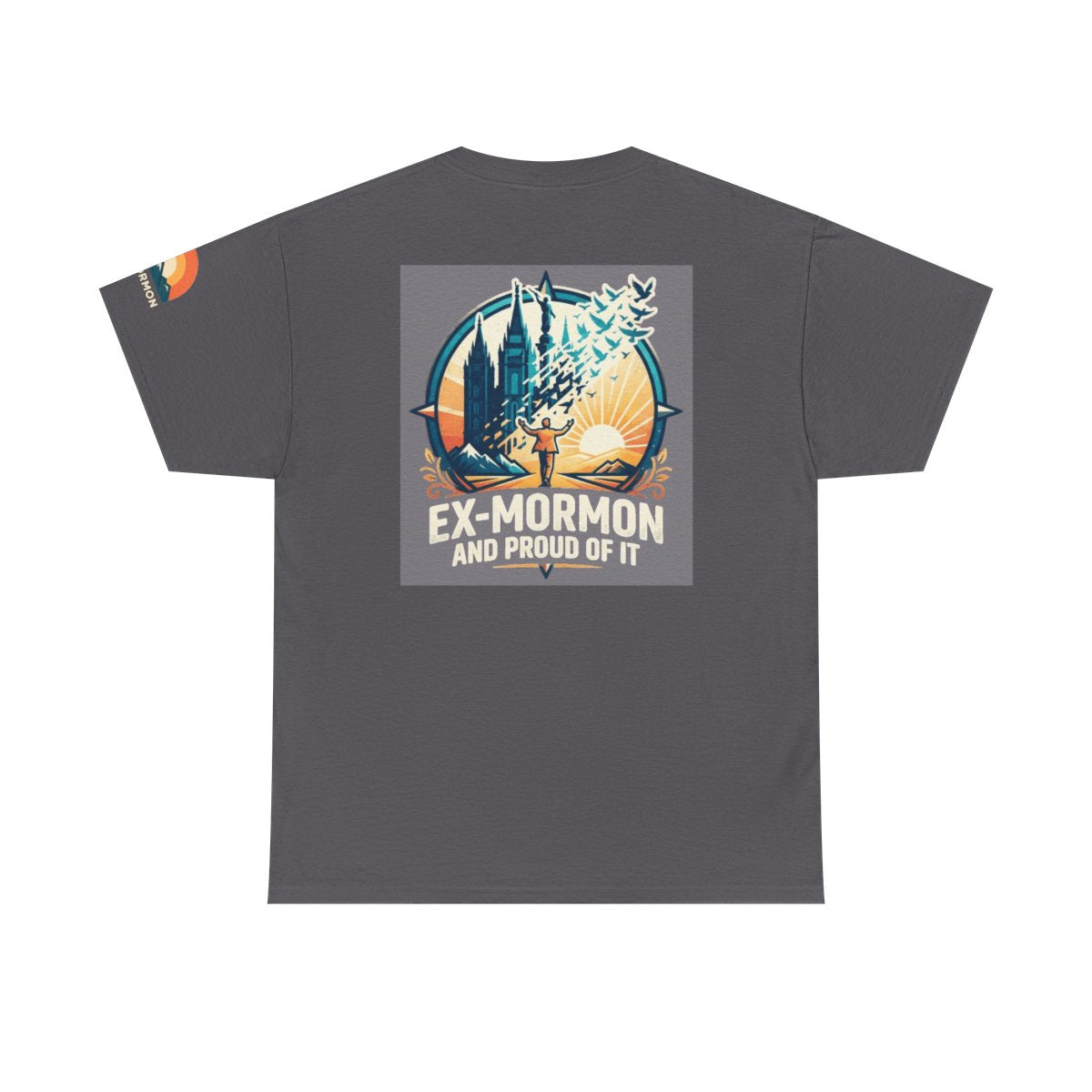 Color: Charcoal | Ex Mormon Premium Graphic Tee