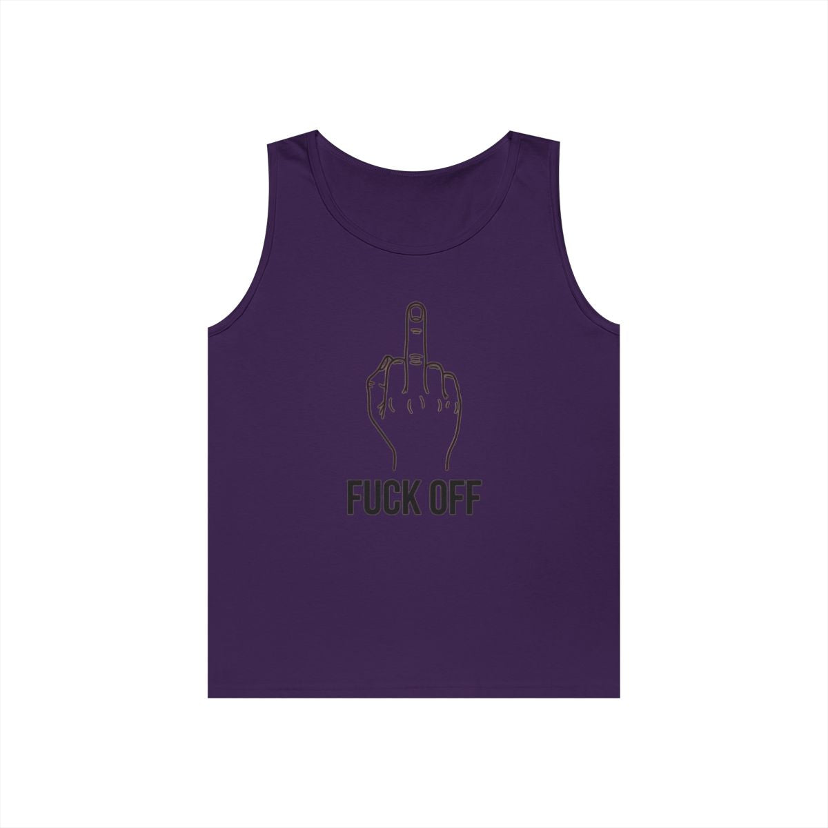 Color: Purple | F@#% OFF Tank Top