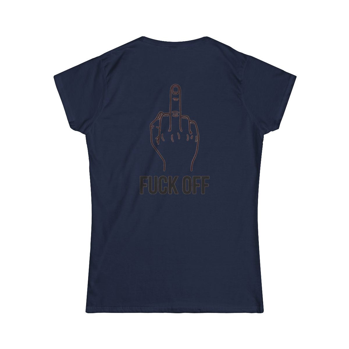 Color: Navy | F@#% OFF Women's Tee